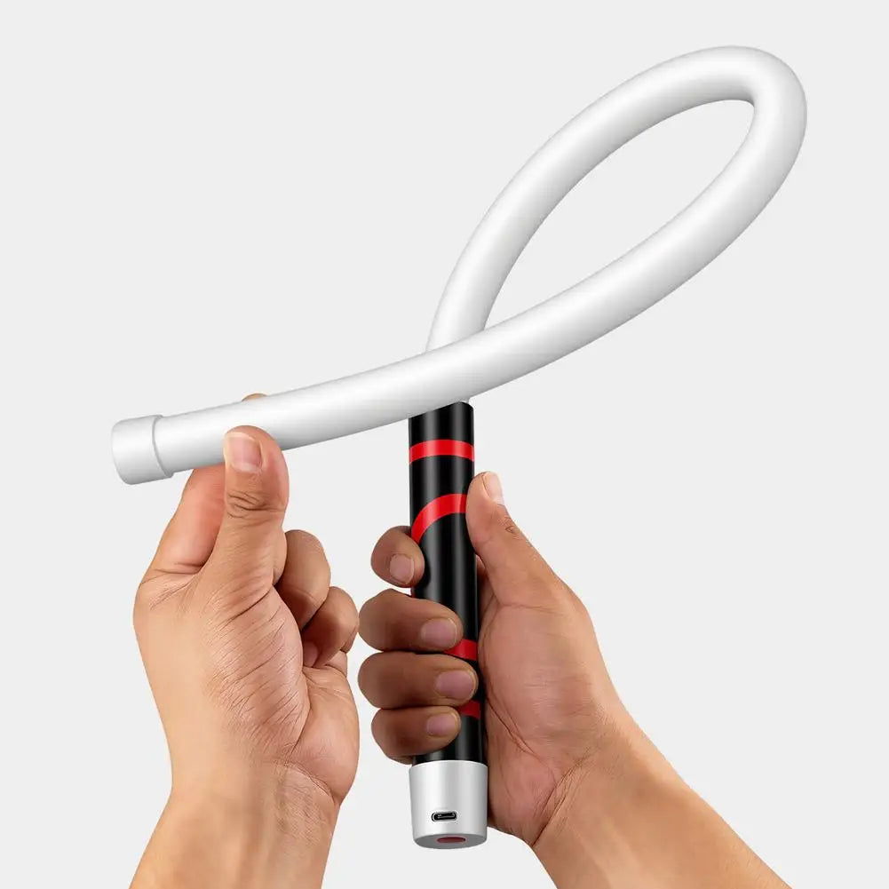 73Cm Flexible LED Flashlight Stick Rechargeable Work Light Professional Mechanic Tool for Car Repair Engine Bay Inspection Lamp