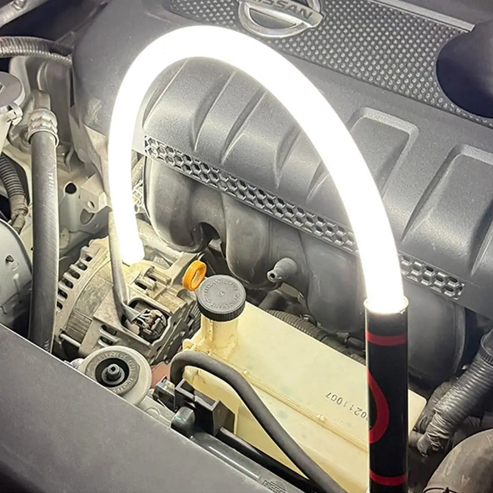 73Cm Flexible LED Flashlight Stick Rechargeable Work Light Professional Mechanic Tool for Car Repair Engine Bay Inspection Lamp